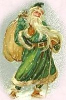 Babbo Natale con il suo vestito originale