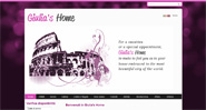 Sito web Giulia's Home giuliashome