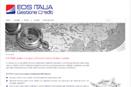 Realizzazione Siti Web - Eos gestione Crediti