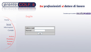 Esempi sviluppo software web roma
